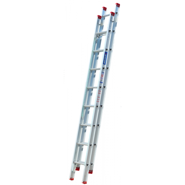 INDALEX 2.9M-4.7M  Industrial Aluminium 135KG Tradesman Extension Ladder