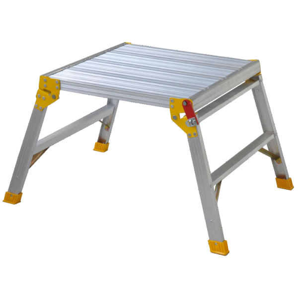 INDALEX 0.6M x 0.6M  Industrial Aluminium 120KG Tradesman Work Platform