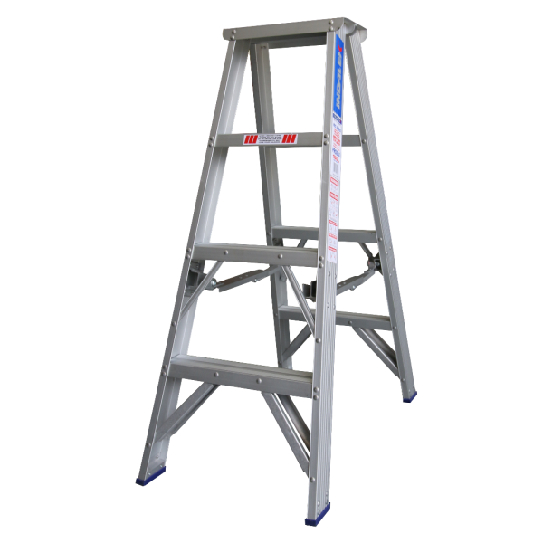 INDALEX 1.2M  Industrial Aluminium 180KG Pro Series Double Sided Step Ladder