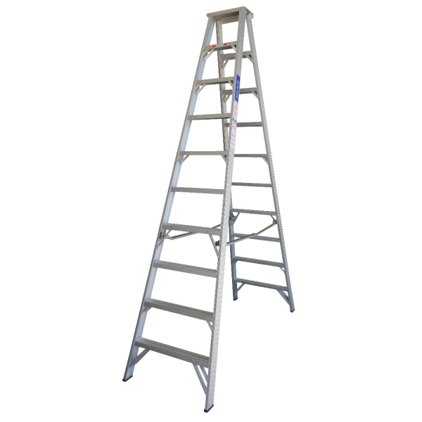 INDALEX 3.0M Aluminium 180KG Pro Series Double Sided Step Ladder