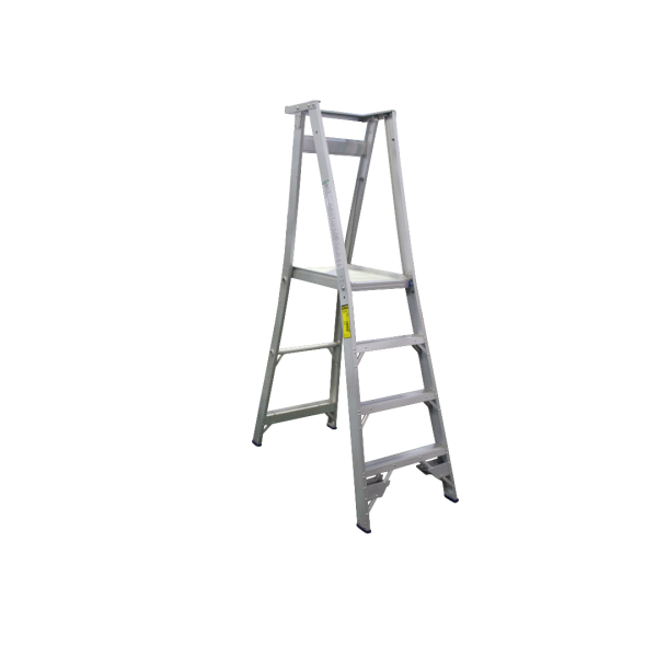 INDALEX 1.2M  Industrial Aluminium 180KG Pro Series Platform Ladder