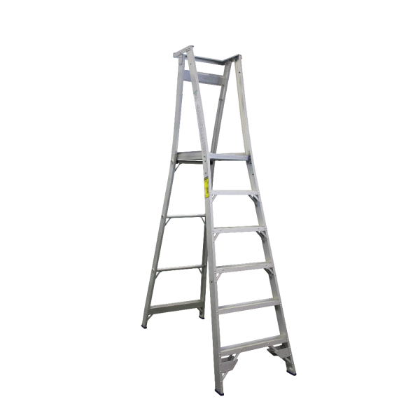 INDALEX 1.8M  Industrial Aluminium 180KG Pro Series Platform Ladder