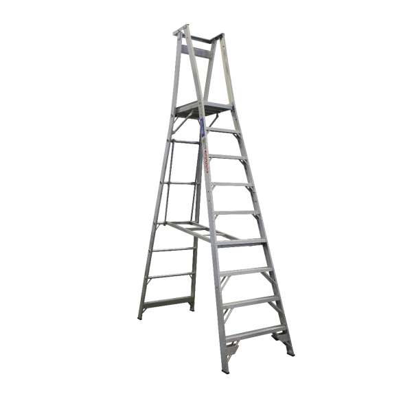 INDALEX 2.7M  Industrial Aluminium 150KG Pro Series Platform Ladder