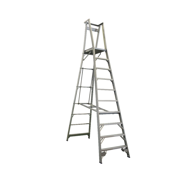 INDALEX 3.0M  Industrial Aluminium 150KG Pro Series Platform Ladder