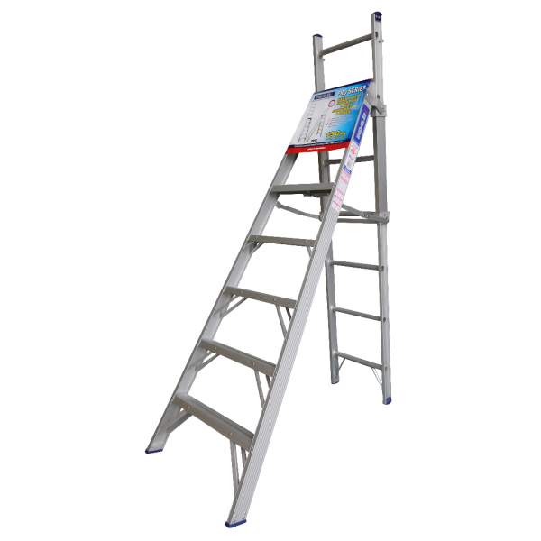 INDALEX 2.1M-3.5M  Industrial Aluminium 150KG Pro Series Combination Ladder