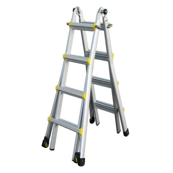 INDALEX 1.3M-4.2M  Industrial Aluminium 150KG Pro Series Telescopic Ladder