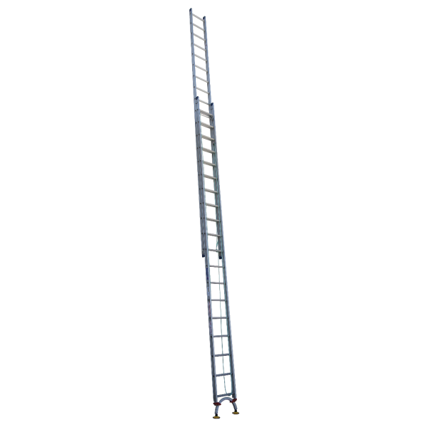 INDALEX 6.3M-10.8M  Industrial Aluminium 130KG Pro Series Extension Ladder - Level Arc