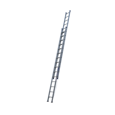INDALEX 5.0M-9.0M Aluminium 150KG Pro Series Extension Ladder - Swivel Feet