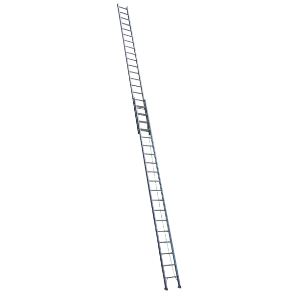 INDALEX 6.3M-10.8M Aluminium 130KG Pro Series Extension Ladder - Swivel Feet