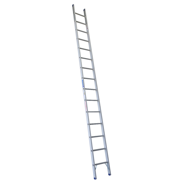 INDALEX 4.9M  Industrial Aluminium 180KG Pro Series Single Ladder