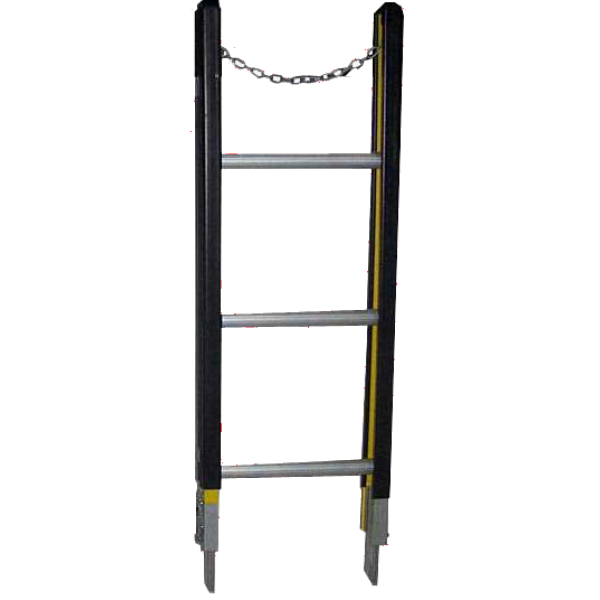 INDALEX 1.1M  Industrial Fibreglass 150KG Pro Series Sectional Ladder (Top)