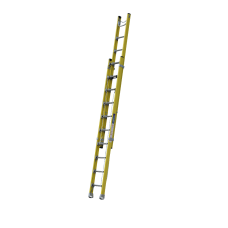 INDALEX 3.3M-5.2M Fibreglass 150KG Pro Series Extension Ladder