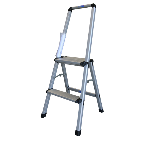 AL Step Ladder w/Handrail 2'