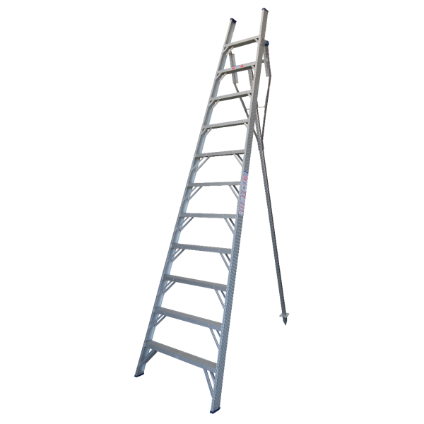 INDALEX 3.7M Aluminium 150KG Pro Series Orchard Ladder
