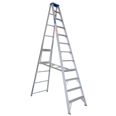 INDALEX 4.3M Aluminium 150KG Pro Series Single Sided Step Ladder