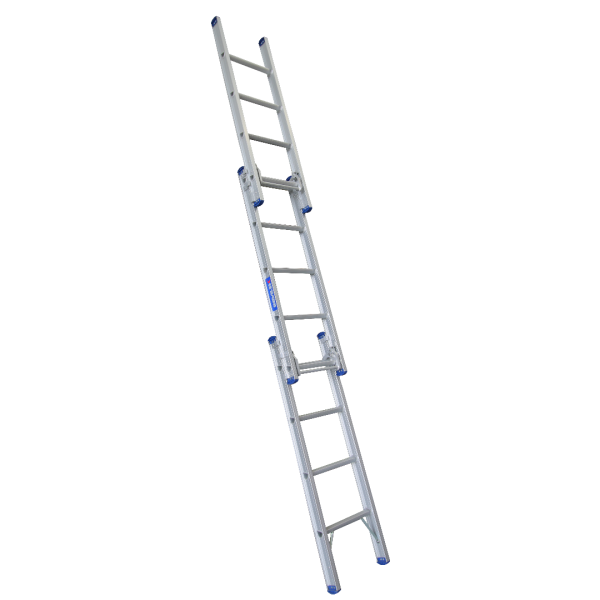 INDALEX 1.4M-3.6M Aluminium 150KG Pro Series Triple Extension Ladder