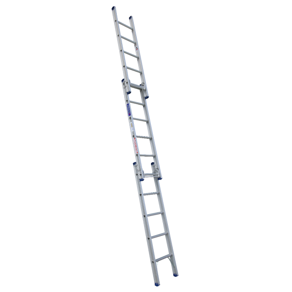 INDALEX 1.7M-4.5M Aluminium 150KG Pro Series Triple Extension Ladder