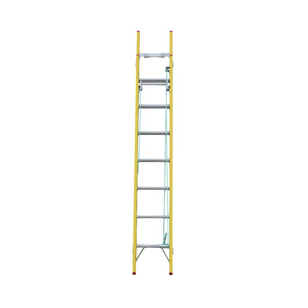 INDALEX 2.8M-4.3M Fibreglass 135KG Tradesman Extension Ladder