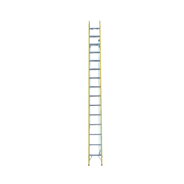 INDALEX 4.9M-8.2M Fibreglass 120KG Tradesman Extension Ladder