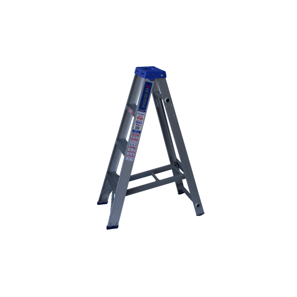 INDALEX 1.2M  Industrial Aluminium 180KG Pro Series Single Sided Step Ladder